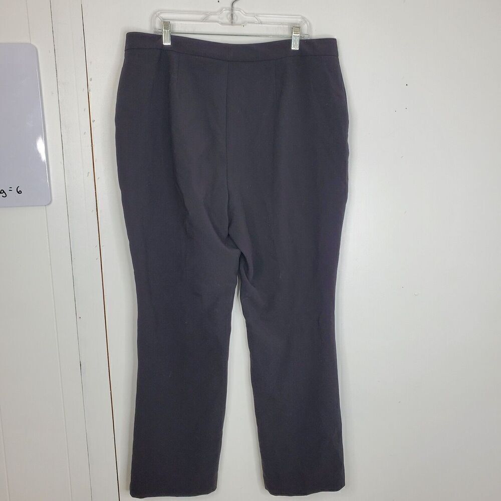Nine West Wide Leg Pants Career Office Professional Trousers WOmens 18 Interview - Picture 2 of 11